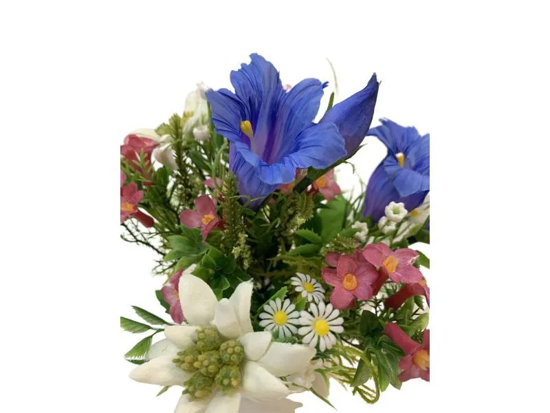 Botanic-Haus Kunstblume Alpenblütenstrauss, 22 cm Botanic-Haus Kunstblume Alpenblütenstrauss, 22 cm