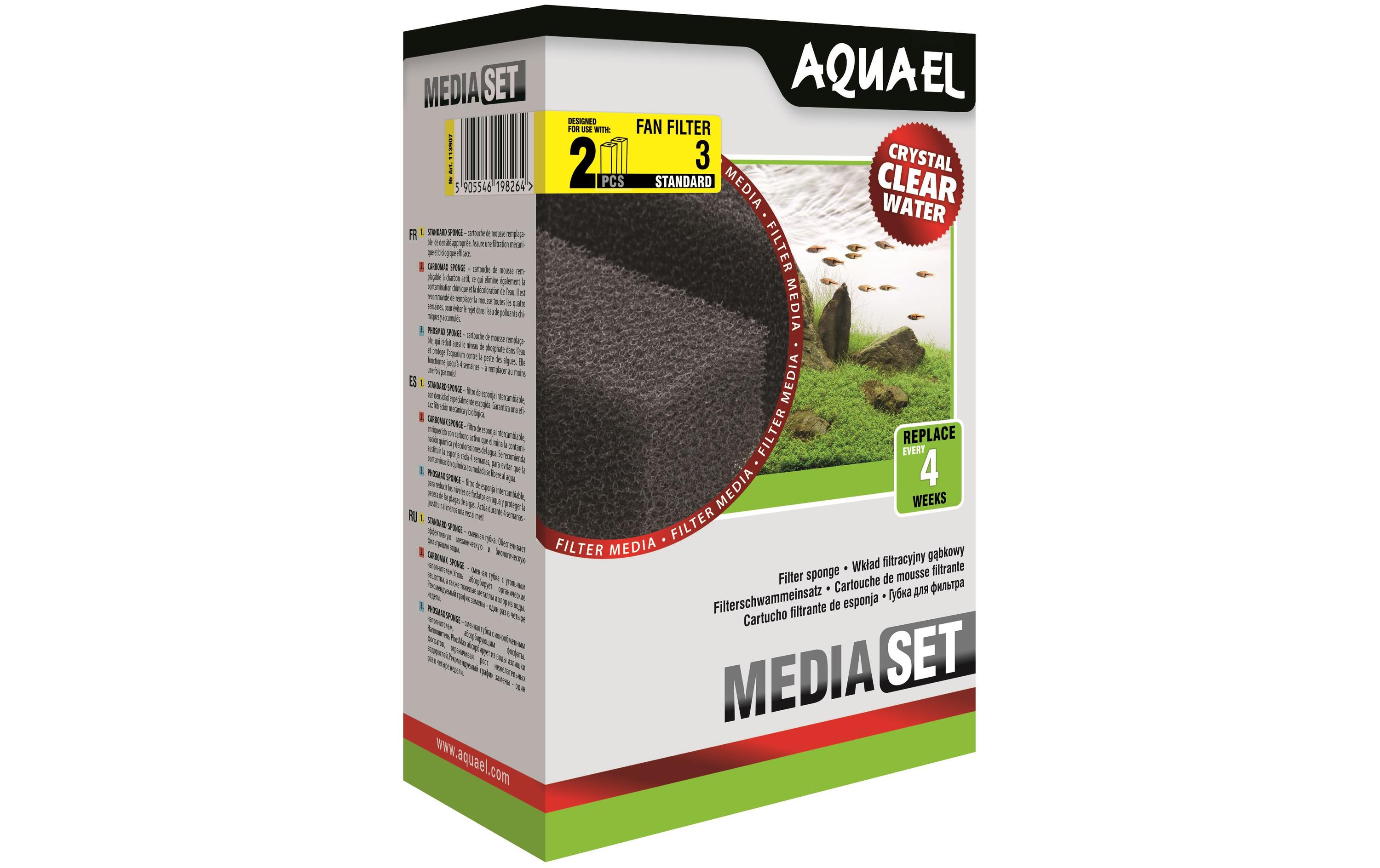 Aquael Filterzubehör Fan 3 Plus Aquael Filterzubehör Fan 3 Plus