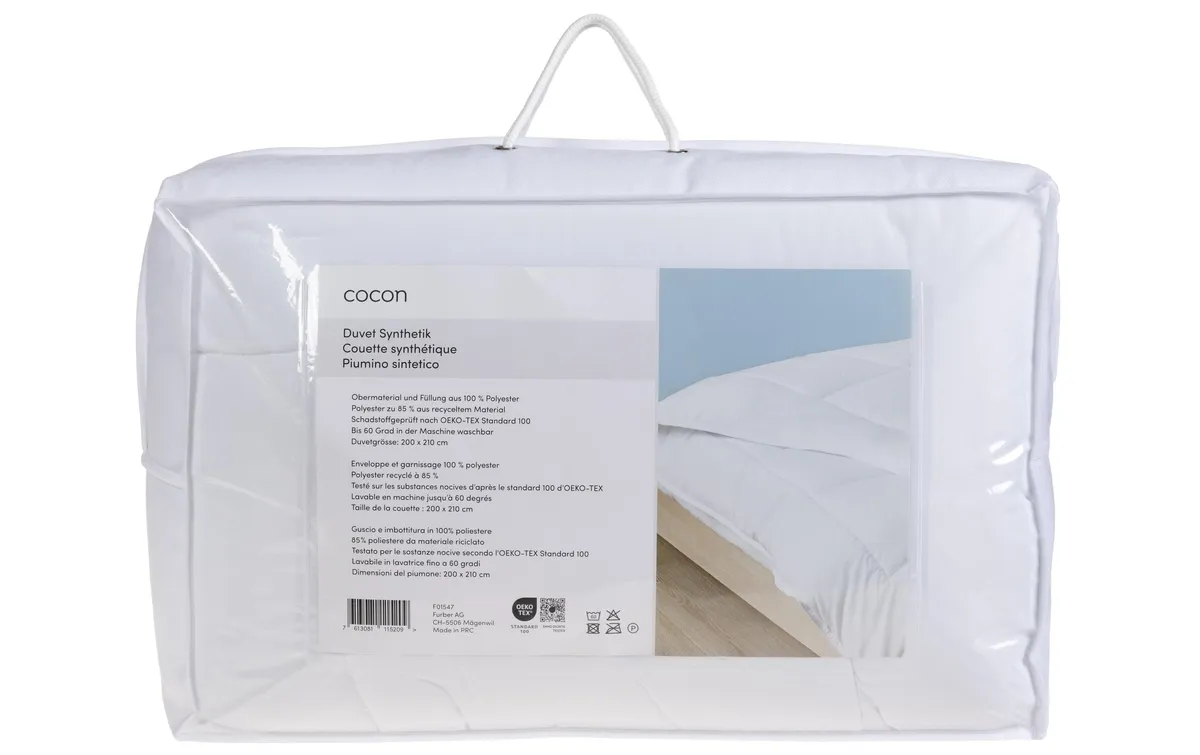 COCON Duvet Synthetik 200 x 210 cm COCON Duvet Synthetik 200 x 210 cm
