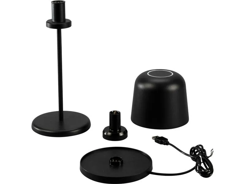 Konstsmide Akku-Tischleuchte Biot LED 2200/2700K, Dimmbar - Schwarz Konstsmide Akku-Tischleuchte Biot LED 2200/2700K, Dimmbar - Schwarz