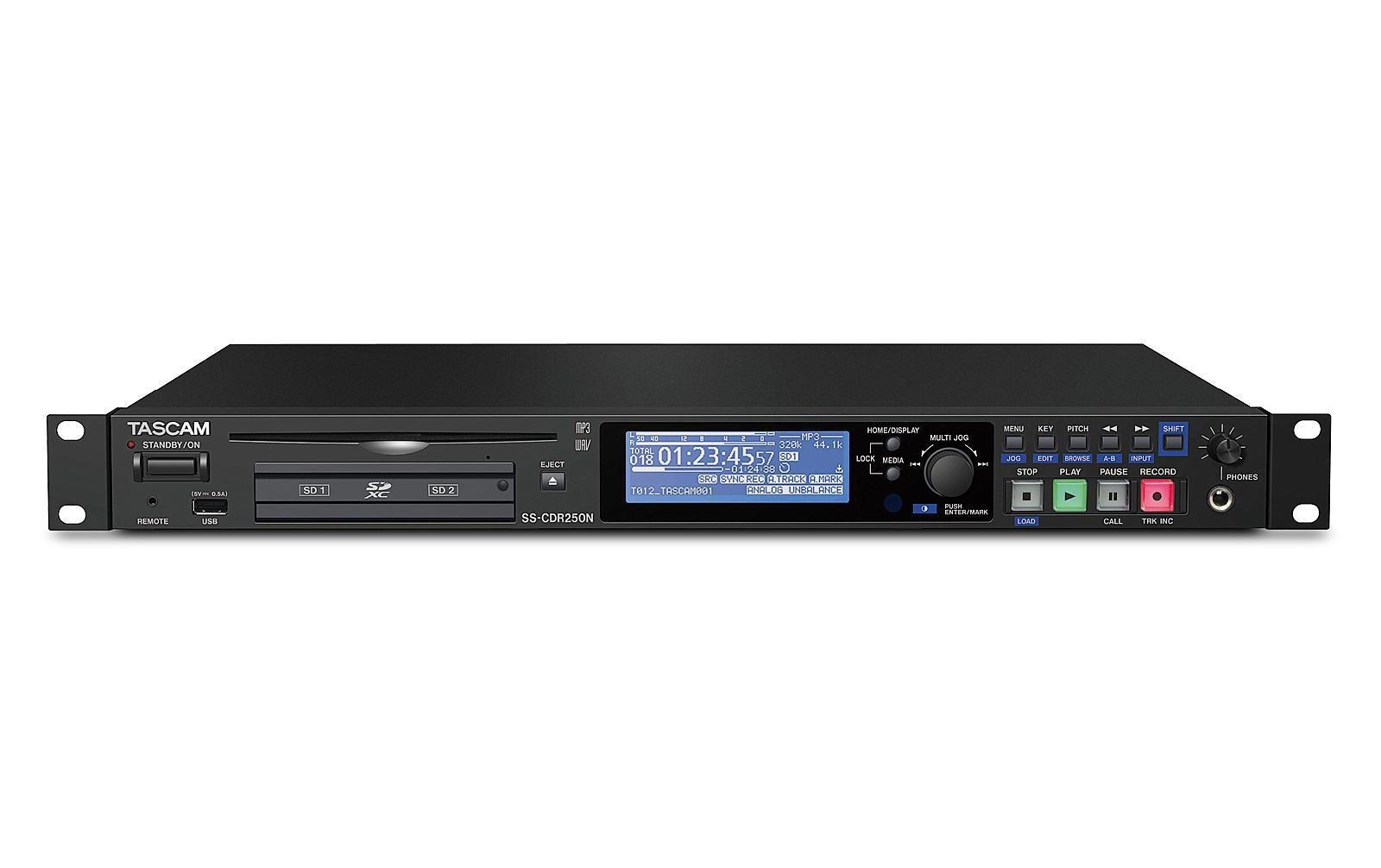 Tascam Recorder SS-CDR250N Tascam Recorder SS-CDR250N