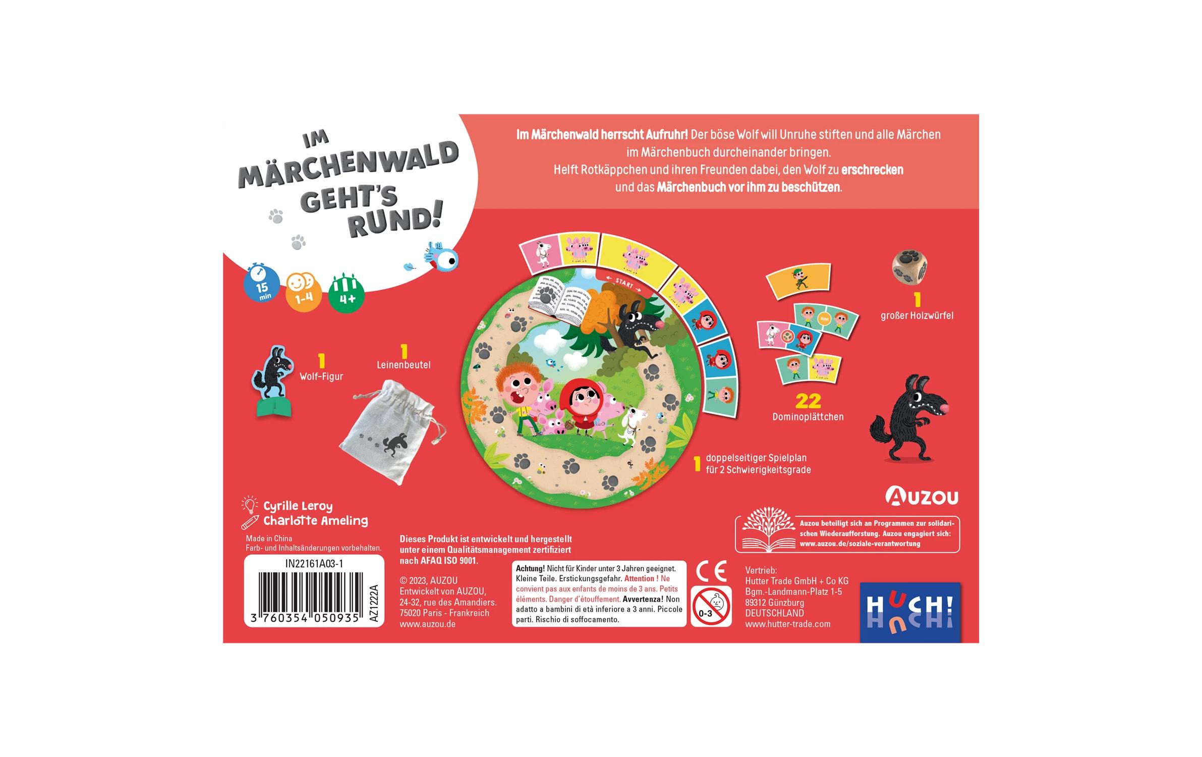 HUCH! Kinderspiel Im Märchenwald geht's rund!