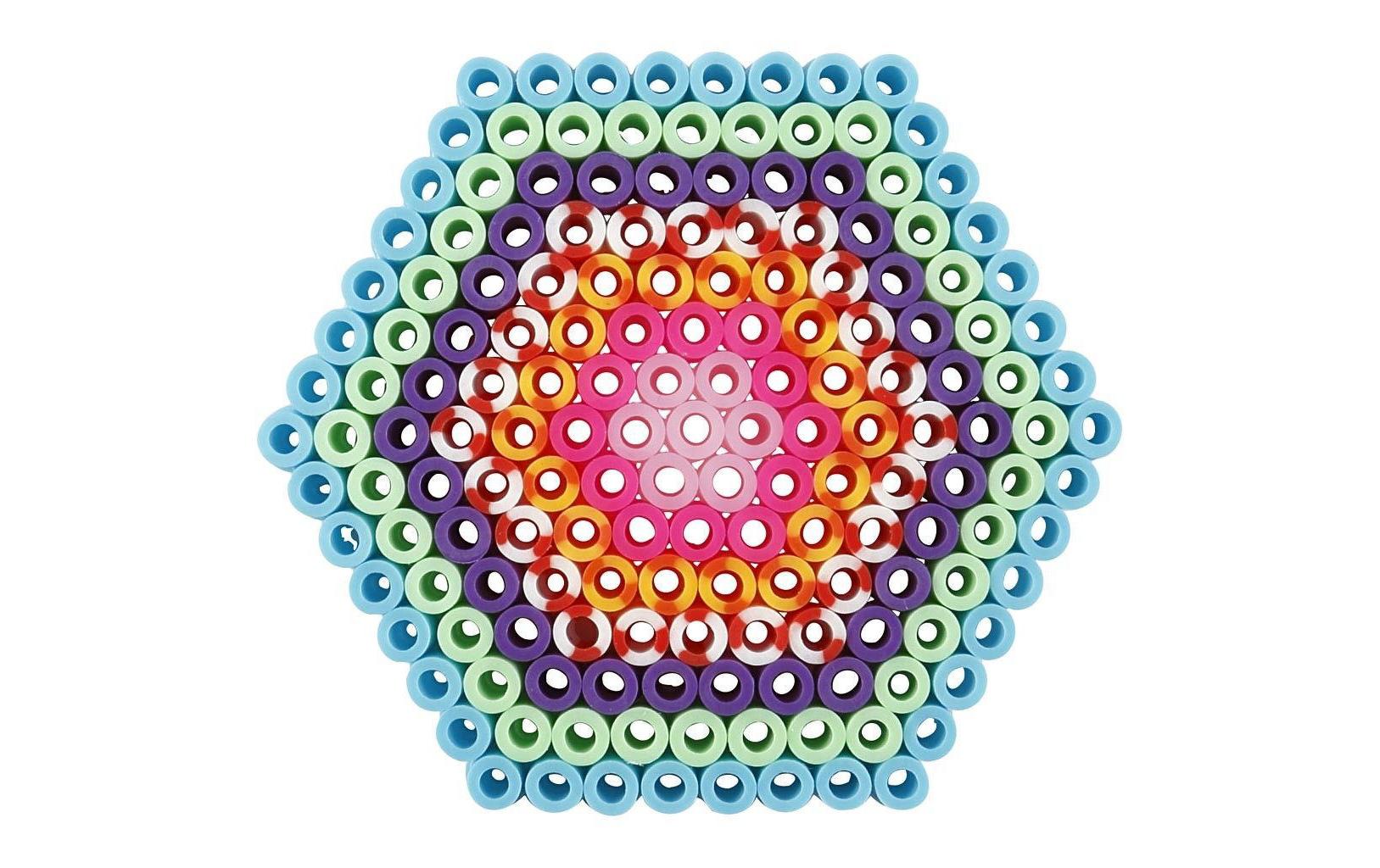 Creativ Company Bügelperlen Platten Set Transparent