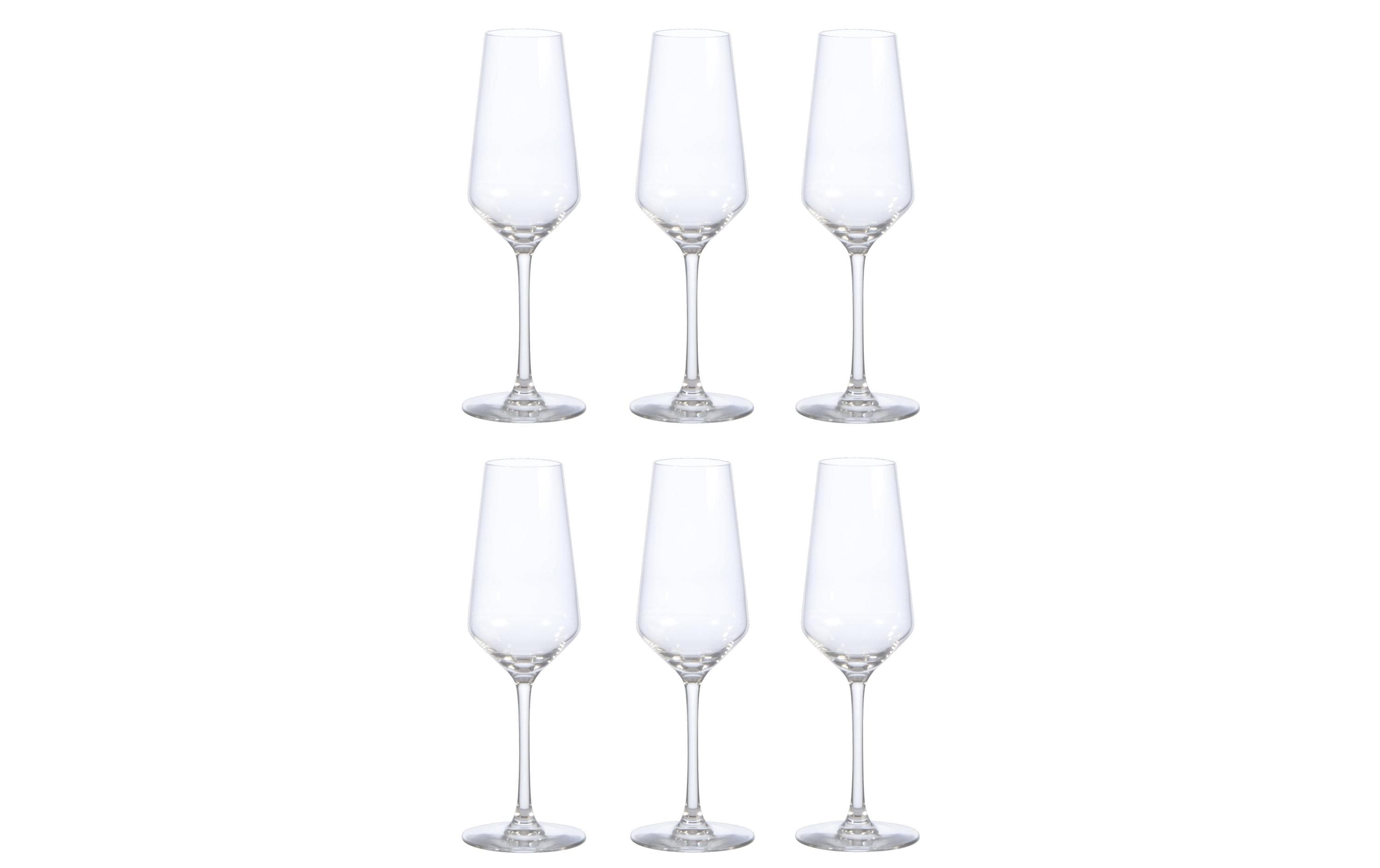 Arcoroc Champagnerglas Juliette 200 ml, 6 Stück, Transparent 