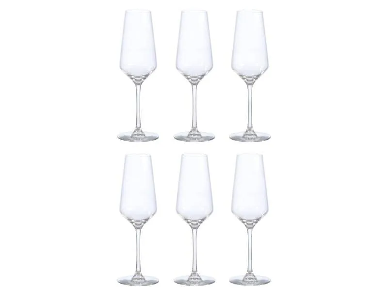 Arcoroc Champagnerglas Juliette 200 ml, 6 Stück, Transparent 