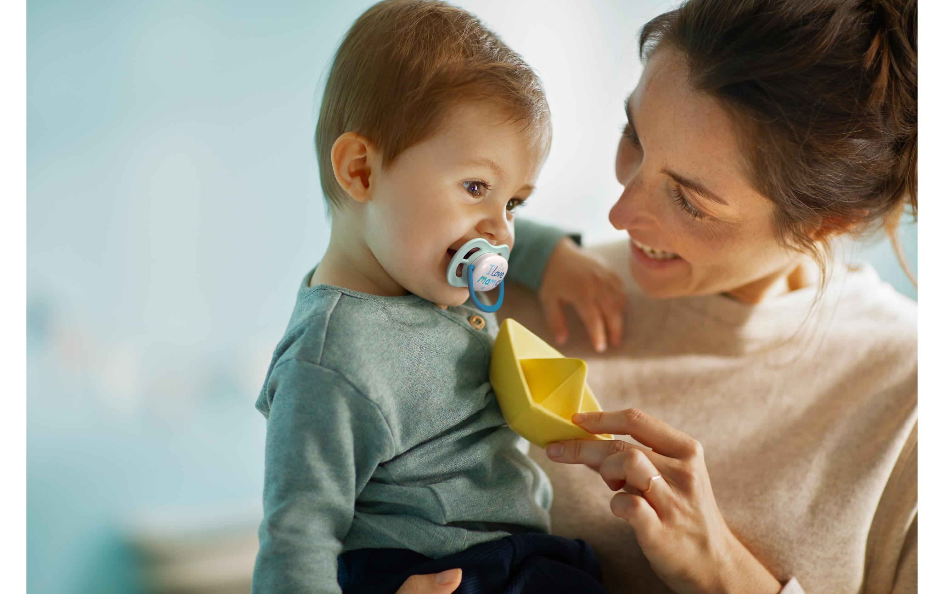 PHILIPS AVENT Nuggi Ultra Air Happy Mama & Boat 0-6 Mt.