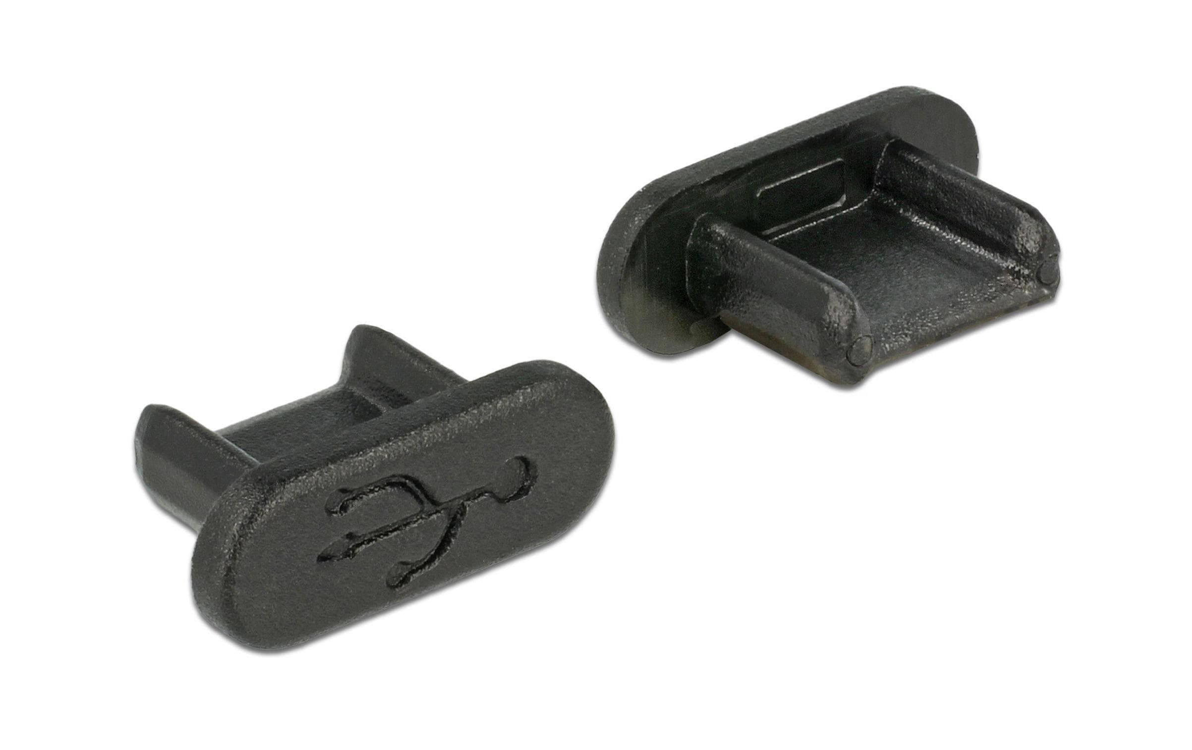 Delock Blindstecker/Staubschutz USB-MicroB 10 Stück Schwarz Delock Blindstecker/Staubschutz USB-MicroB 10 Stück Schwarz