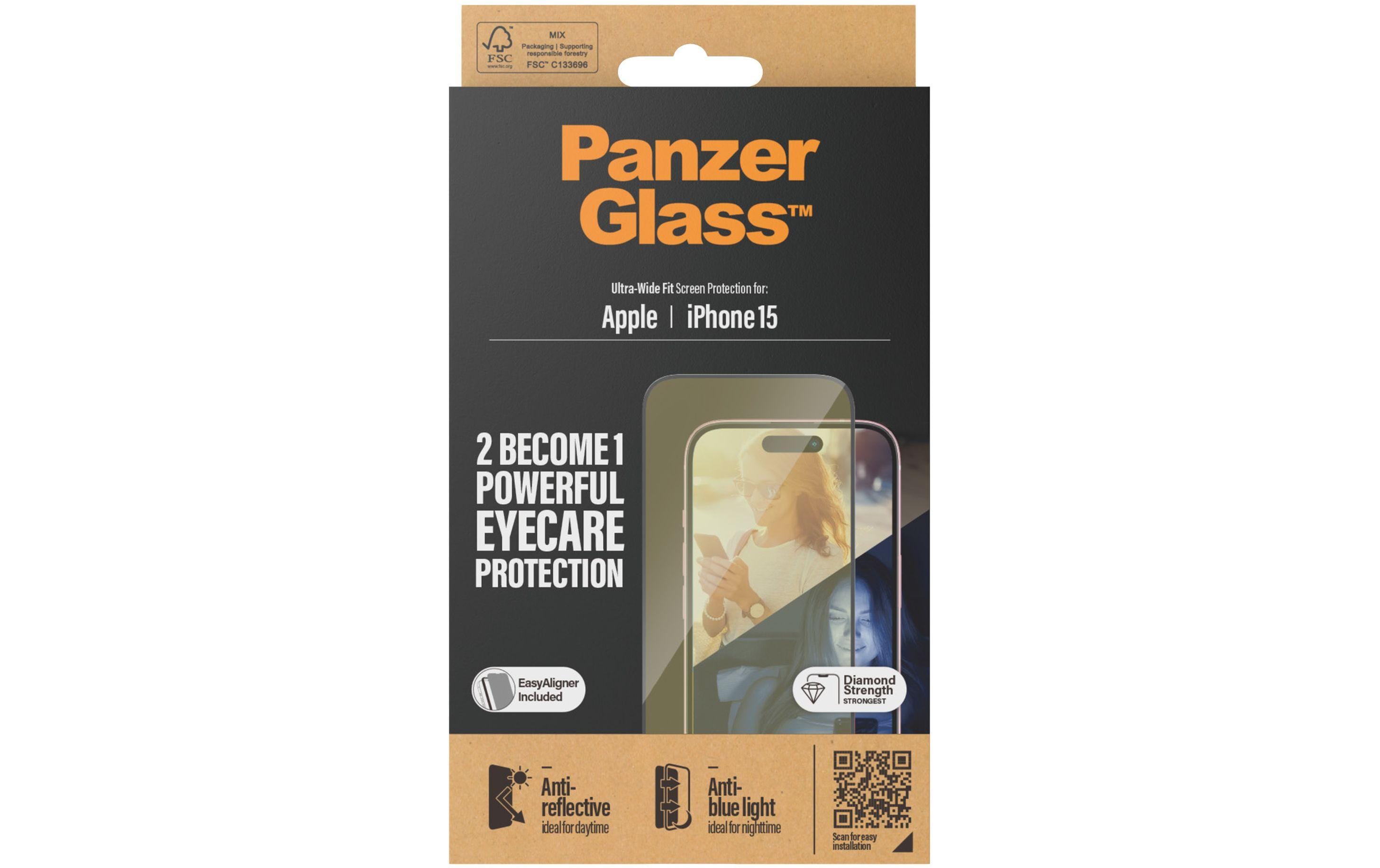 Panzerglass Displayschutz Anti Reflective iPhone 15
