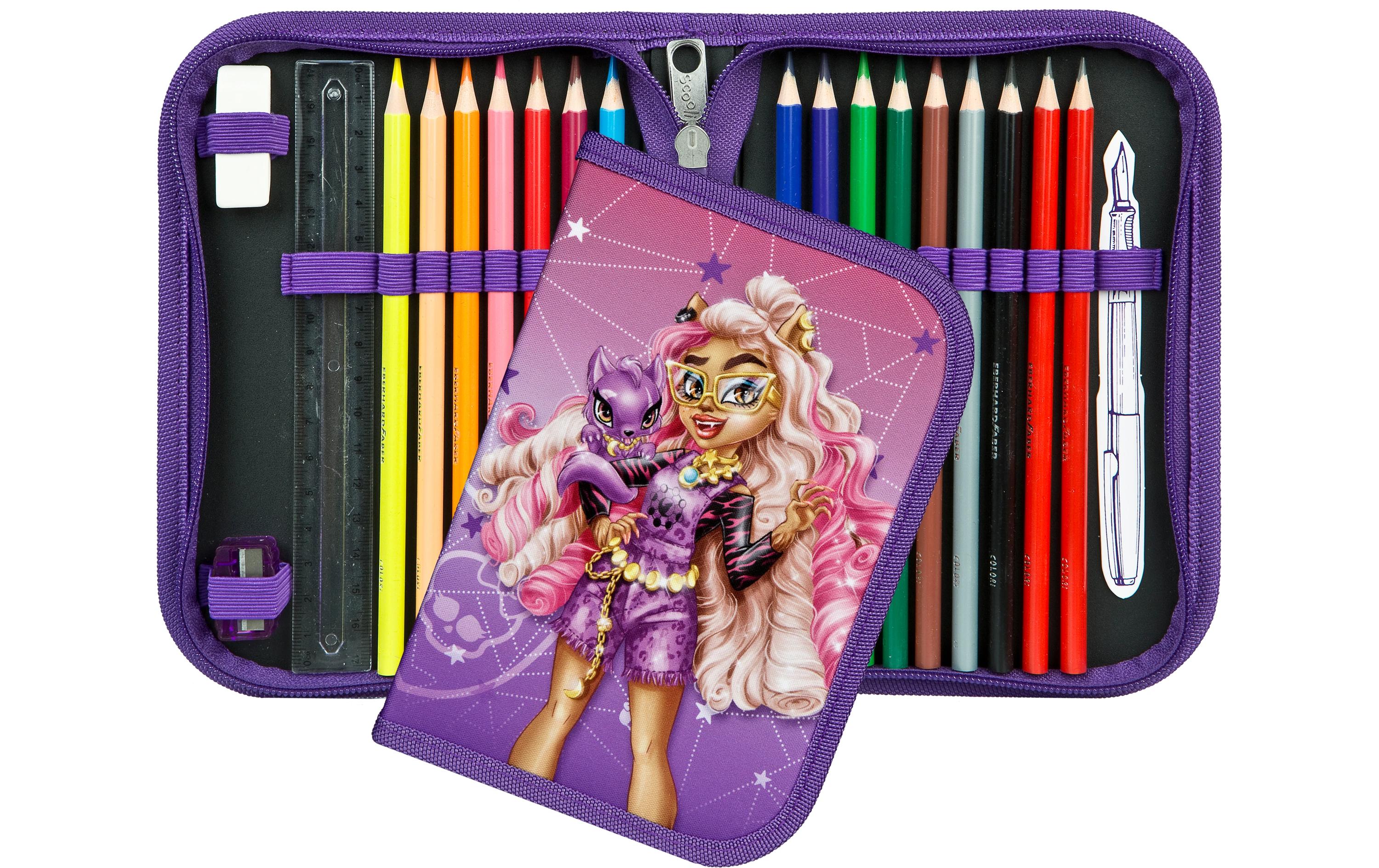 Scooli Schulthek-Set 5-teilig Monster High, 18 l
