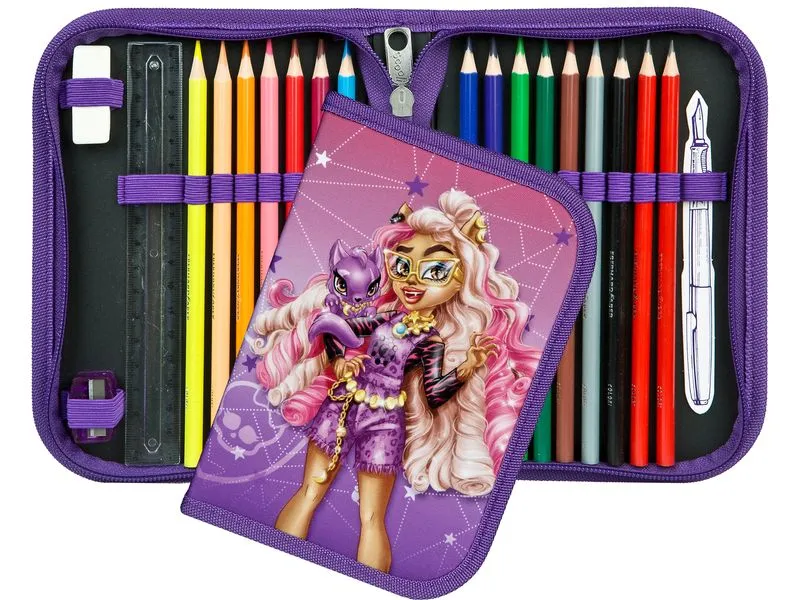Scooli Schulthek-Set 5-teilig Monster High, 18 l Scooli Schulthek-Set 5-teilig Monster High, 18 l