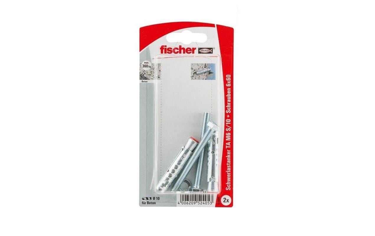 Fischer Schwerlastanker TA M6 S / 10, 2 Stück Fischer Schwerlastanker TA M6 S / 10, 2 Stück