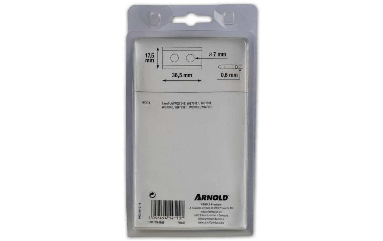 Arnold Ersatzmesser TiN-Cut AR4 Worx Landroid