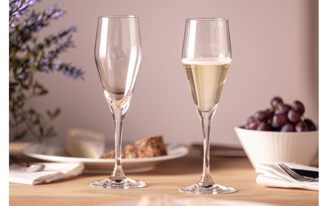 Leonardo Sektglas Twenty4 220 ml, 1 Stück, Transparent