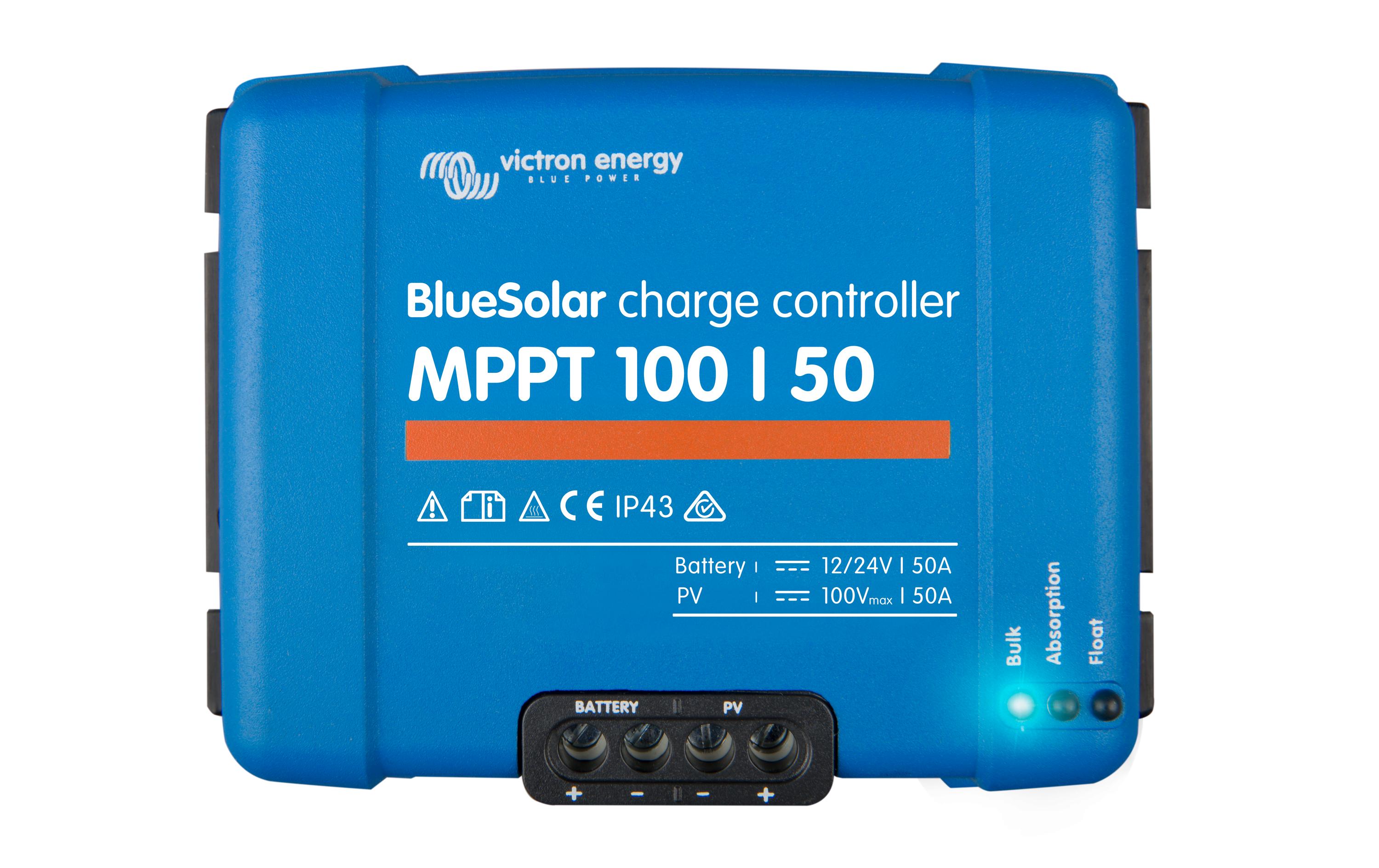 Victron Solarladeregler BlueSolar MPPT 100/50 12-24 V 50A Victron Solarladeregler BlueSolar MPPT 100/50 12-24 V 50A