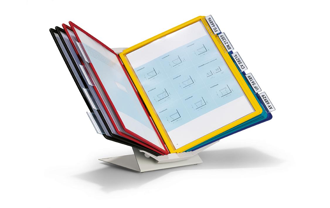 DURABLE Dokumentenhalter Vario Pro 10 Hellgrau