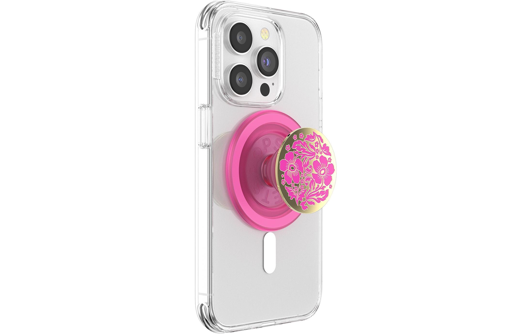PopSockets Halterung PopGrip Lace Hot Pink Enamel