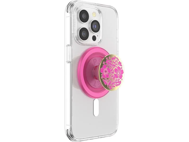 PopSockets Halterung PopGrip Lace Hot Pink Enamel PopSockets Halterung PopGrip Lace Hot Pink Enamel