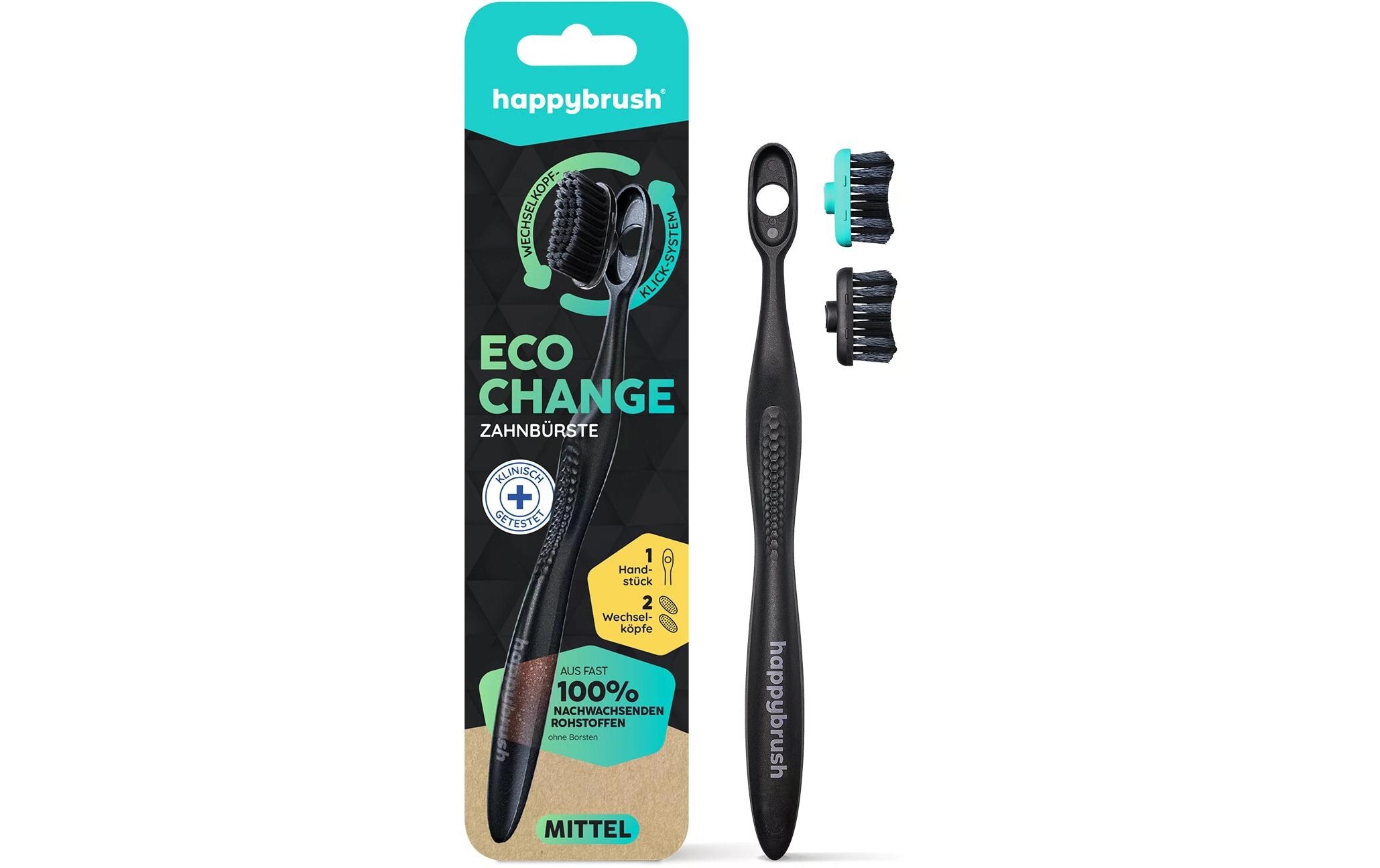 happybrush Handzahnbürste Eco Change Medium happybrush Handzahnbürste Eco Change Medium