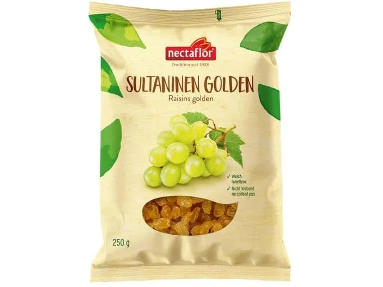 Nectaflor Sultaninen golden 250 g Nectaflor Sultaninen golden 250 g