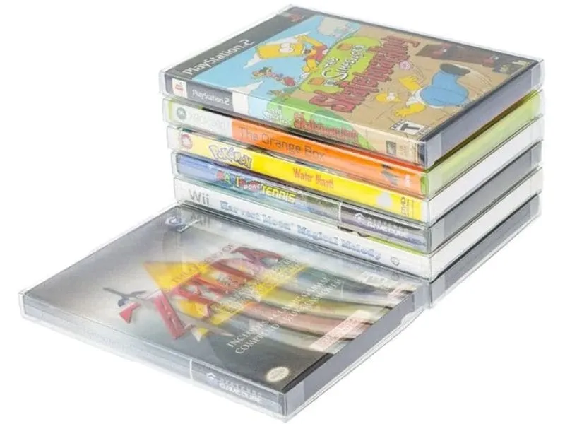 EvoRetro Kartenhülle Gehäuse 25er-Pack für Gamecube Xbox 360 Wii PS2 EvoRetro Kartenhülle Gehäuse 25er-Pack für Gamecube Xbox 360 Wii PS2