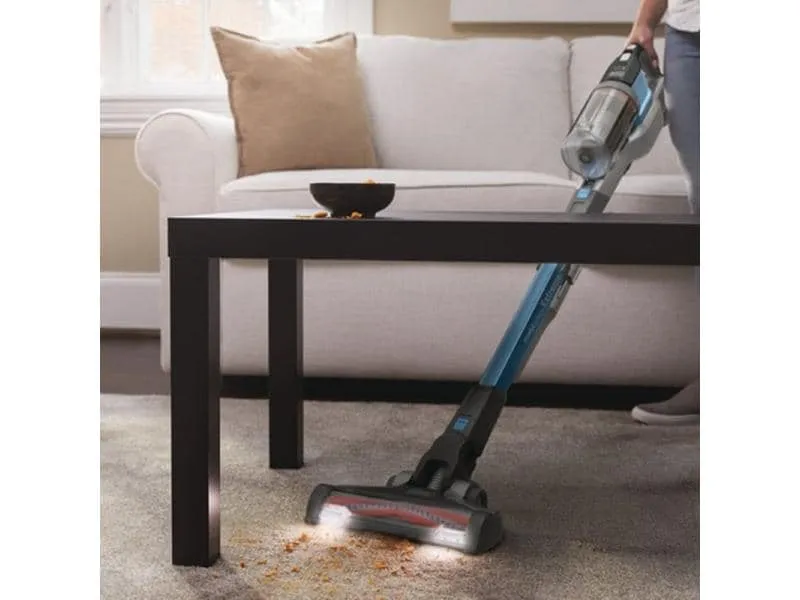 BLACK+DECKER Akku-Hand- und Stielsauger POWERSERIES Extreme Blau/Silber