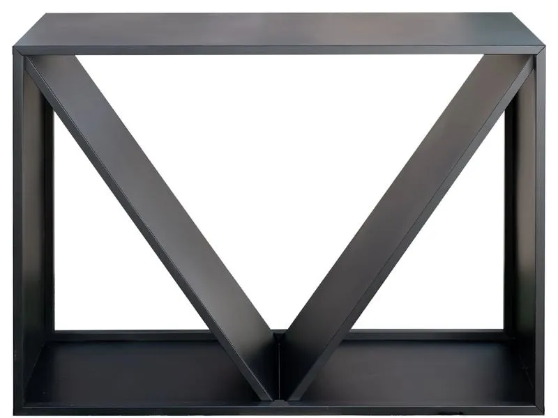 WESTMANN Kaminholzregal Adam XL Stahl Schwarz 114.5 x 35 x 80 cm WESTMANN Kaminholzregal Adam XL Stahl Schwarz 114.5 x 35 x 80 cm
