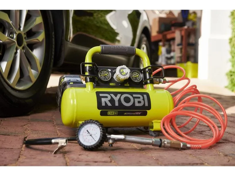 Ryobi Werkstatt Akku-Kompressor R18AC-0 Ryobi Werkstatt Akku-Kompressor R18AC-0