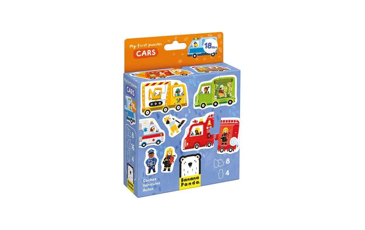 Banana Panda Puzzle My First Cars Pappe