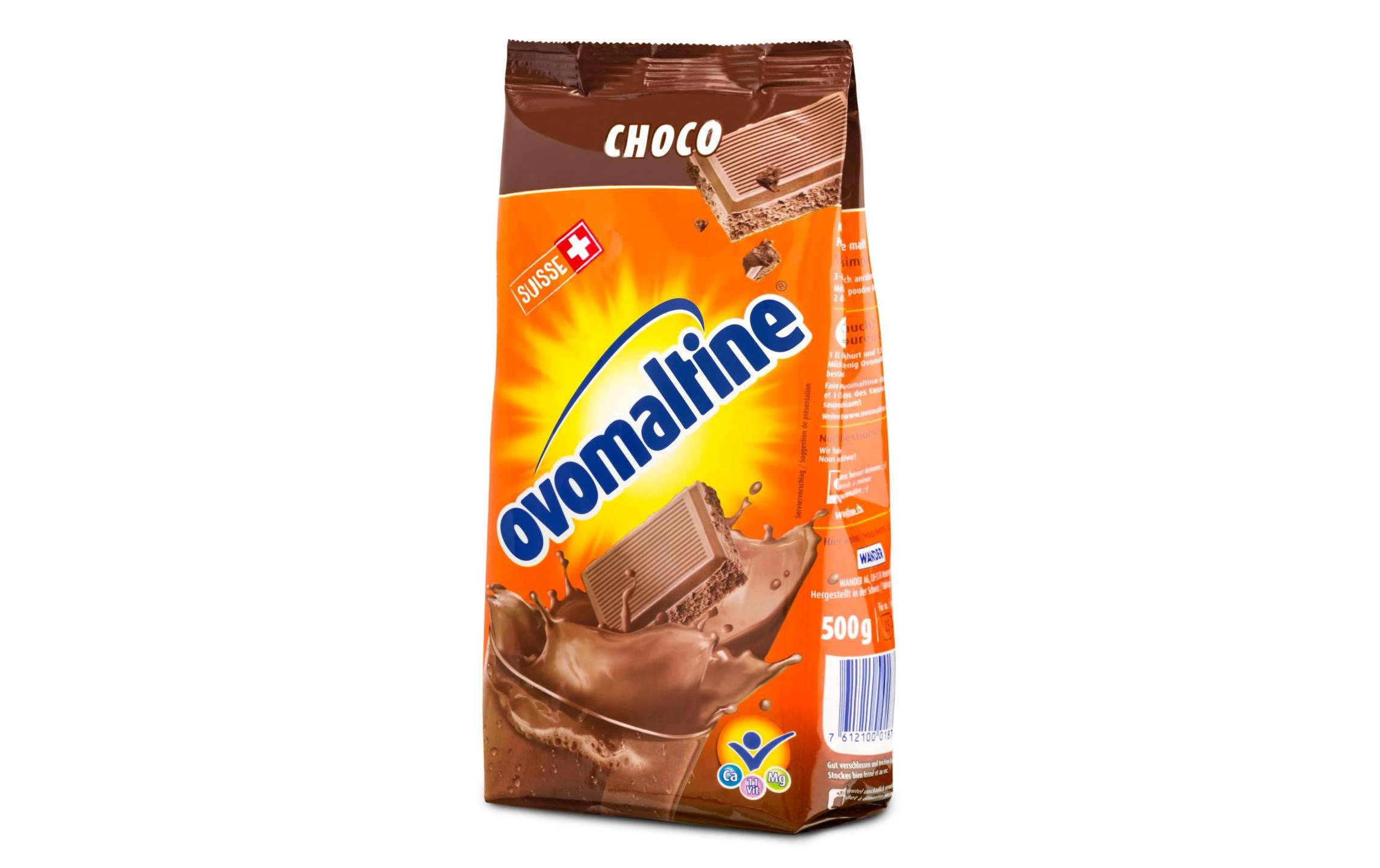 Ovomaltine Kakaopulver Ovomaltine Choco 500 g Ovomaltine Kakaopulver Ovomaltine Choco 500 g