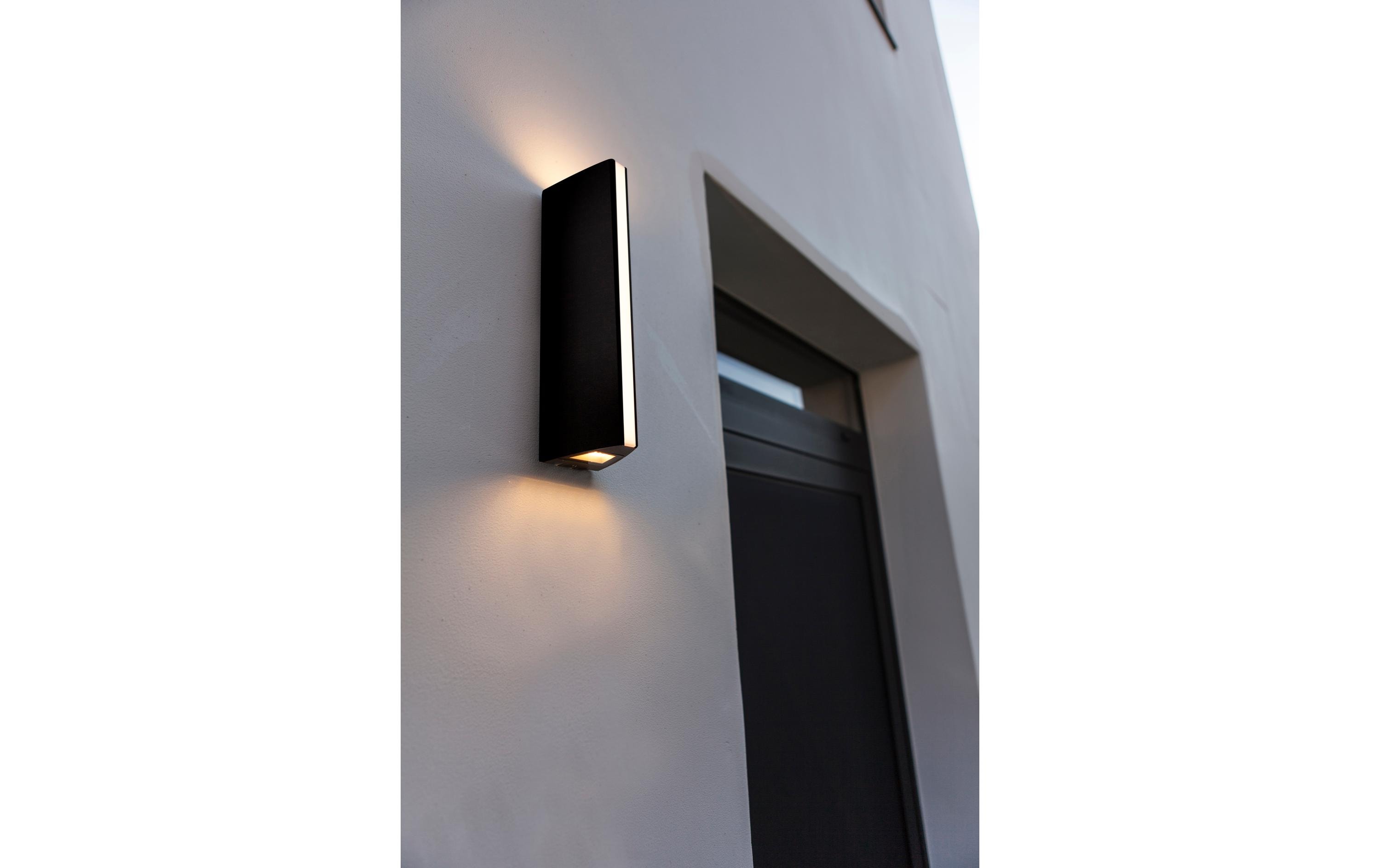 LUTEC Wandleuchte LEO 3000 K, Anthrazit LUTEC Wandleuchte LEO 3000 K, Anthrazit
