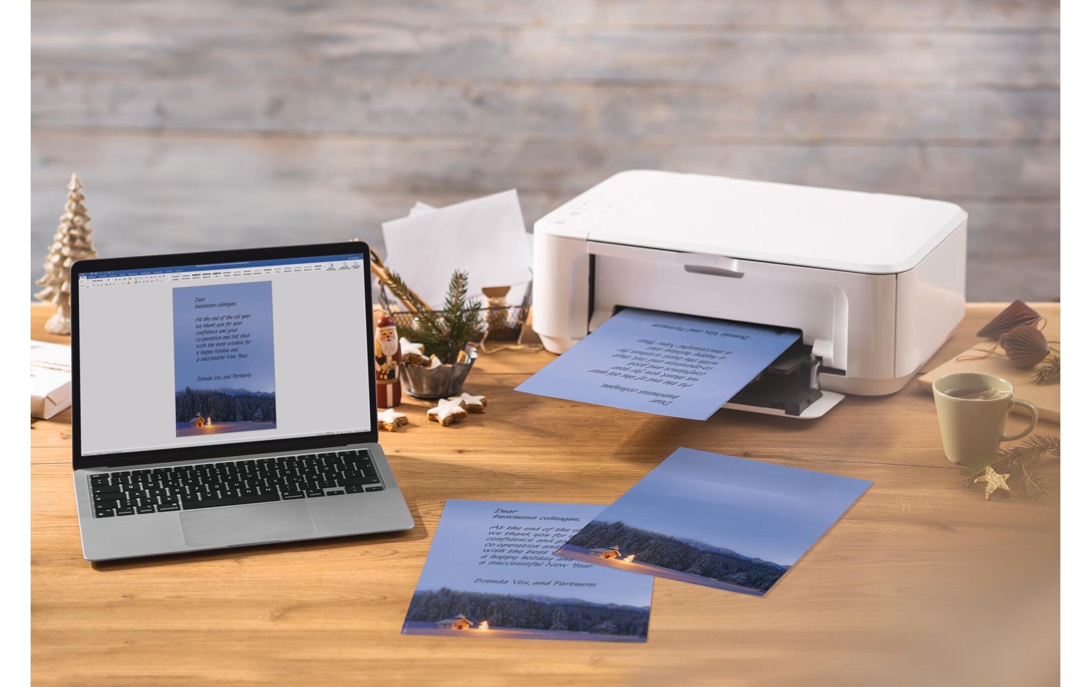 Sigel Motivpapier Christmas Chapel, A4, 90 g/m², 100 Blatt