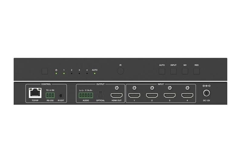 PureLink PureTools PT-SW-HD41 mV HDMI 2.0 Multi-View Switcher 4 x 1 4K 60 Hz