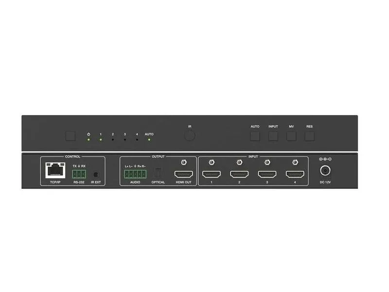 PureLink PureTools PT-SW-HD41 mV HDMI 2.0 Multi-View Switcher 4 x 1 4K 60 Hz