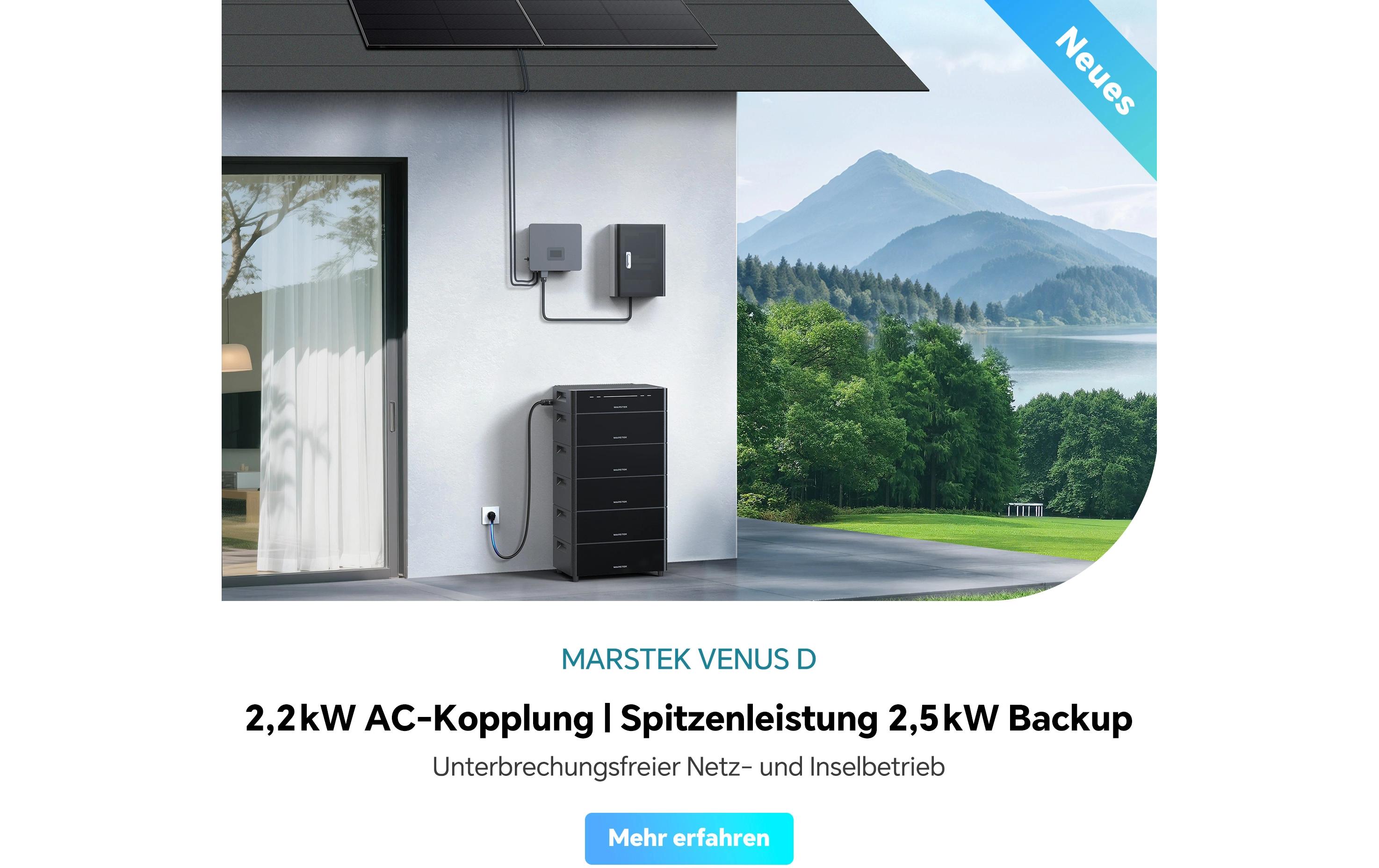 Marstek Venus D Energiespeicher 4kW