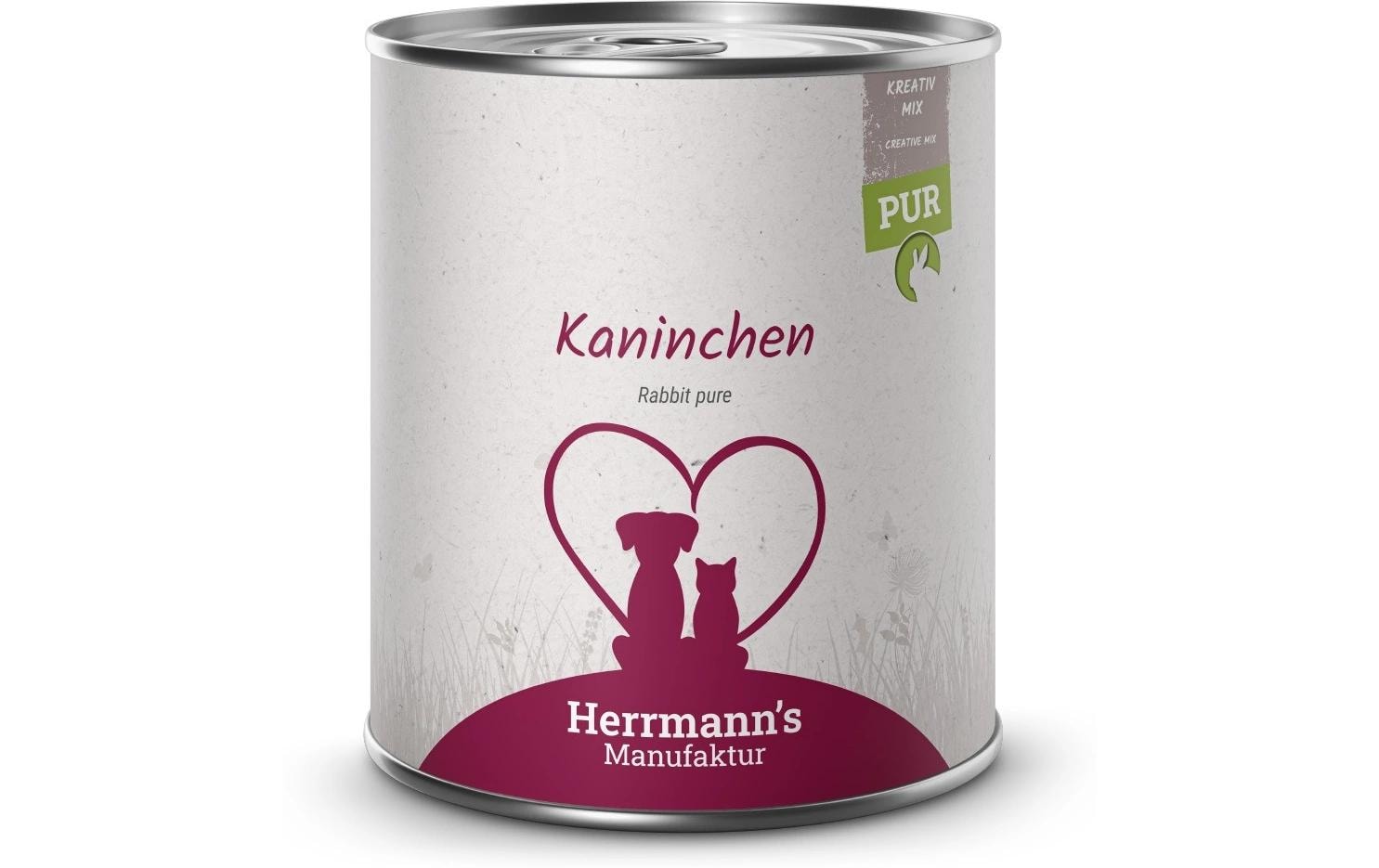 Herrmann's Nassfutter Kaninchen Reinfleisch 6 x 800 g