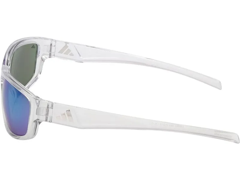 adidas ES0005 Sport Sonnenbrille Crystal Green Mirror adidas ES0005 Sport Sonnenbrille Crystal Green Mirror