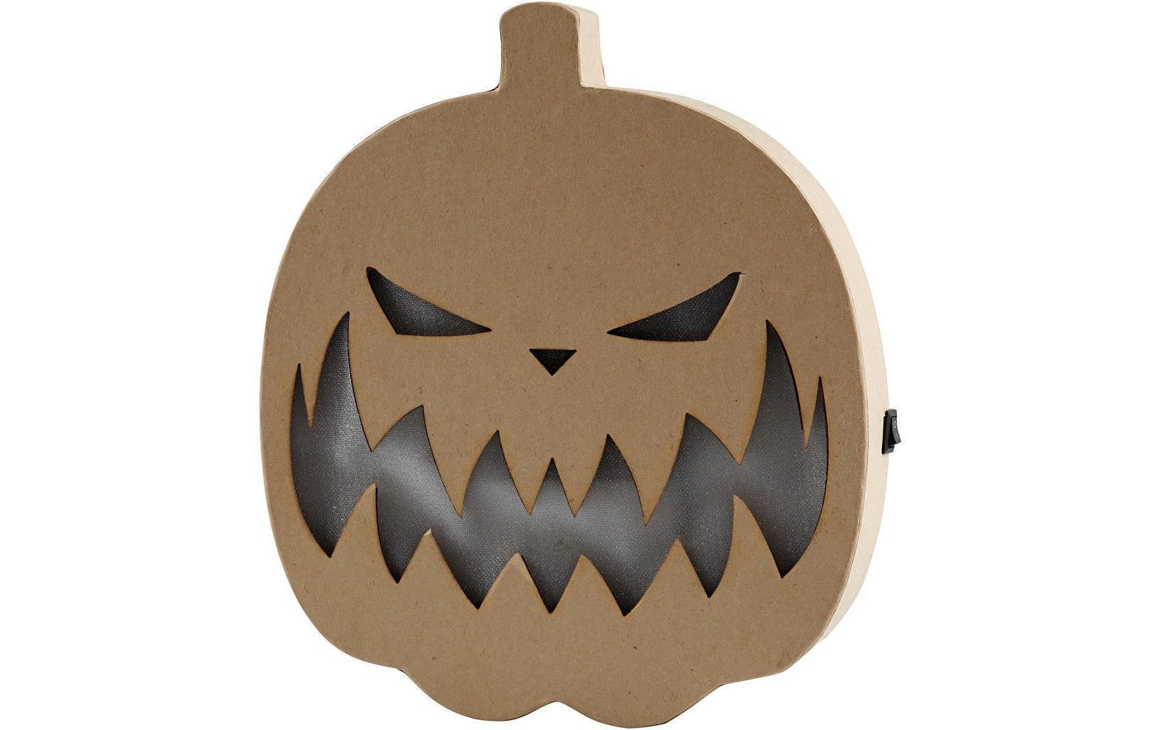 Creativ Company 25 x 22 x 4 cm Kürbis mit Licht