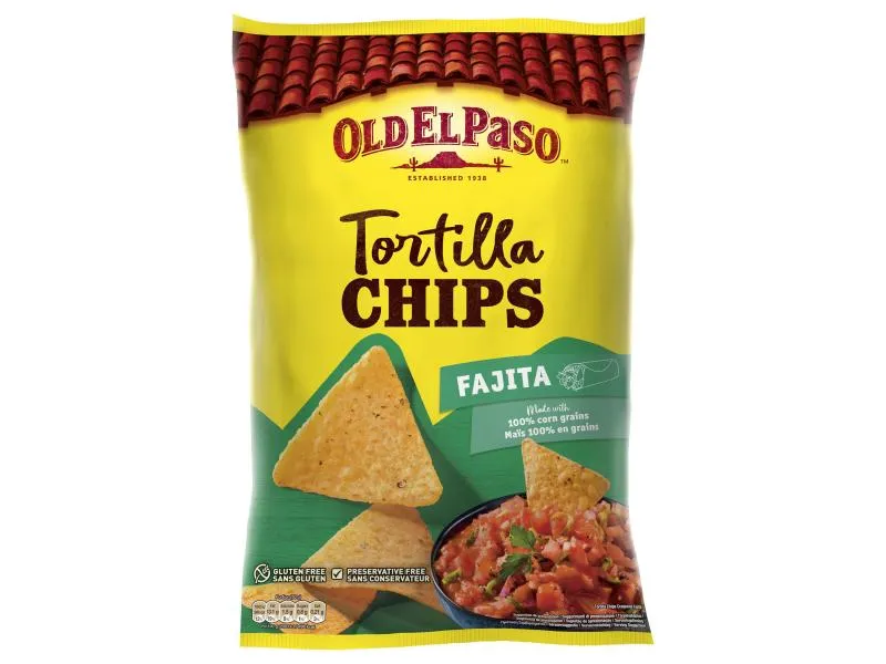 Old El Paso Tortilla Chips Fajita 185 g Old El Paso Tortilla Chips Fajita 185 g