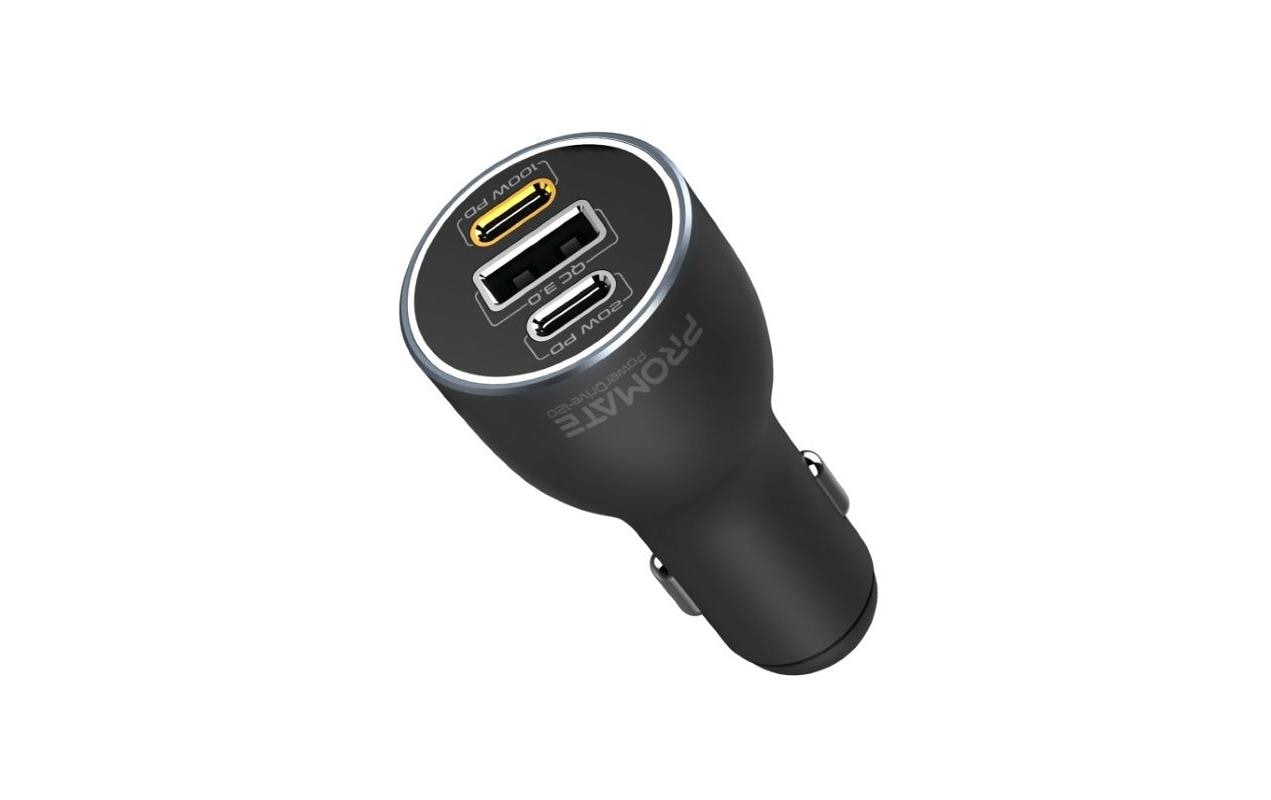 Promate PowerDrive 120 Watt USB-C Ladegerät Promate PowerDrive 120 Watt USB-C Ladegerät