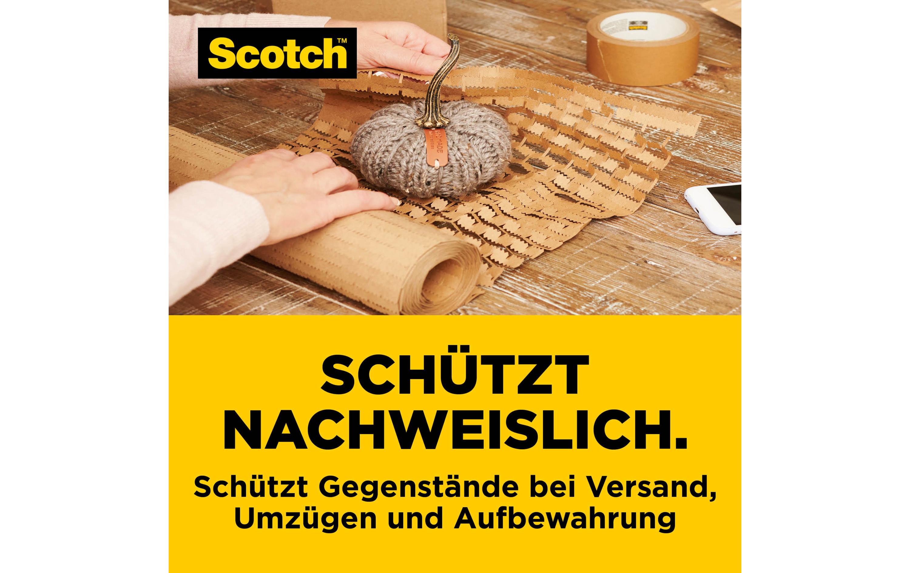 Scotch Packpapier Cushion Lock 304 mm x 9.14 m, 1 Rolle