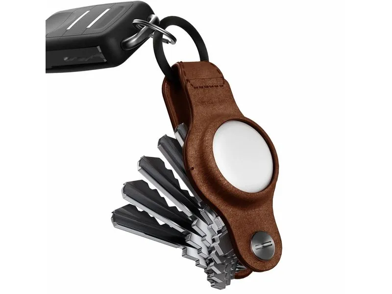 Keysmart Schlüsselhalter Air Leather, Braun Keysmart Schlüsselhalter Air Leather, Braun