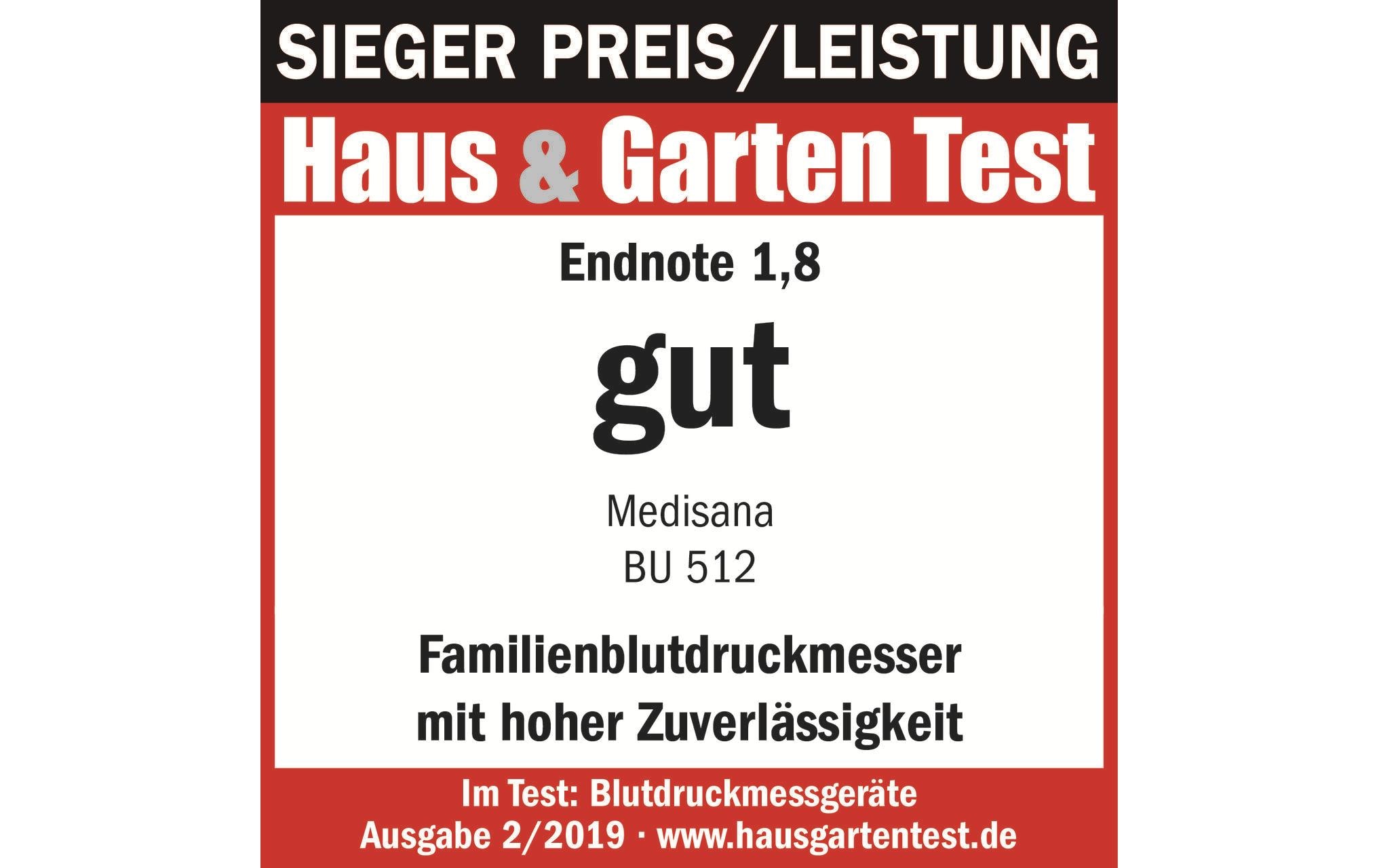 Medisana Blutdruckmessgerät BU512