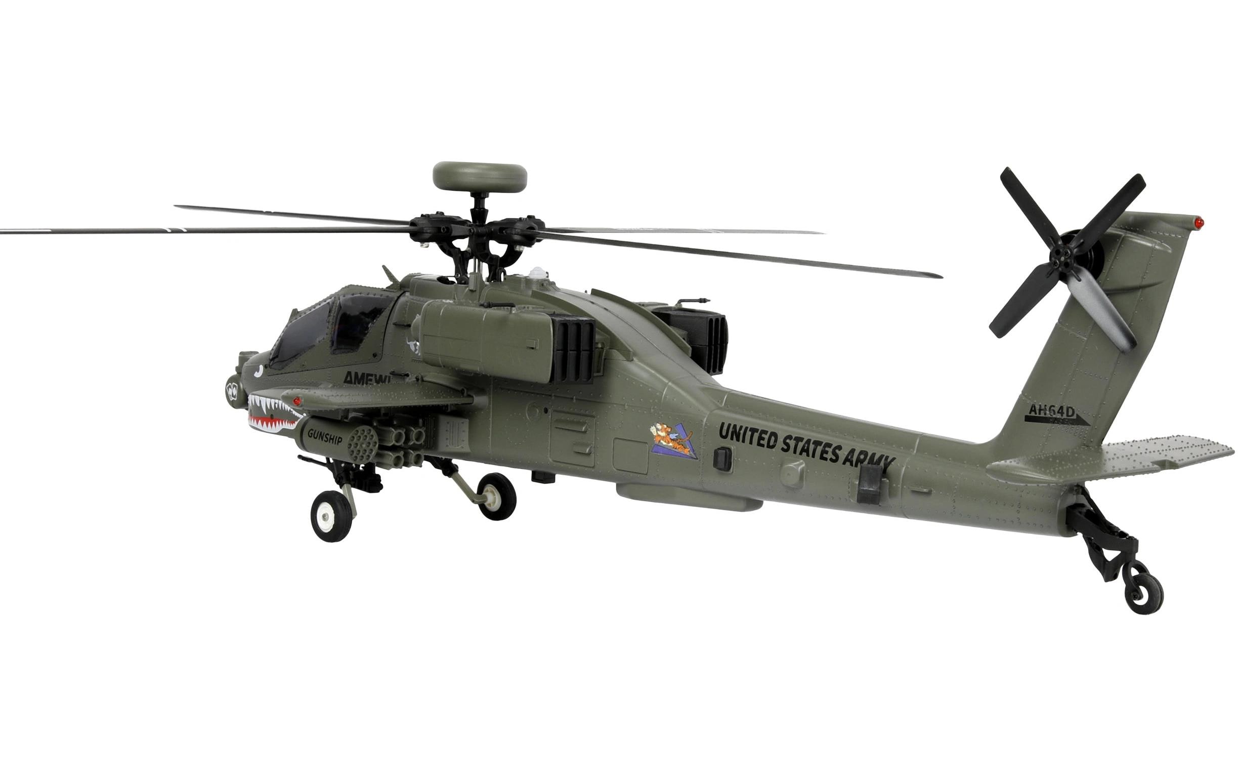 Amewi Helikopter Apache AH-64D CP RTF Grau