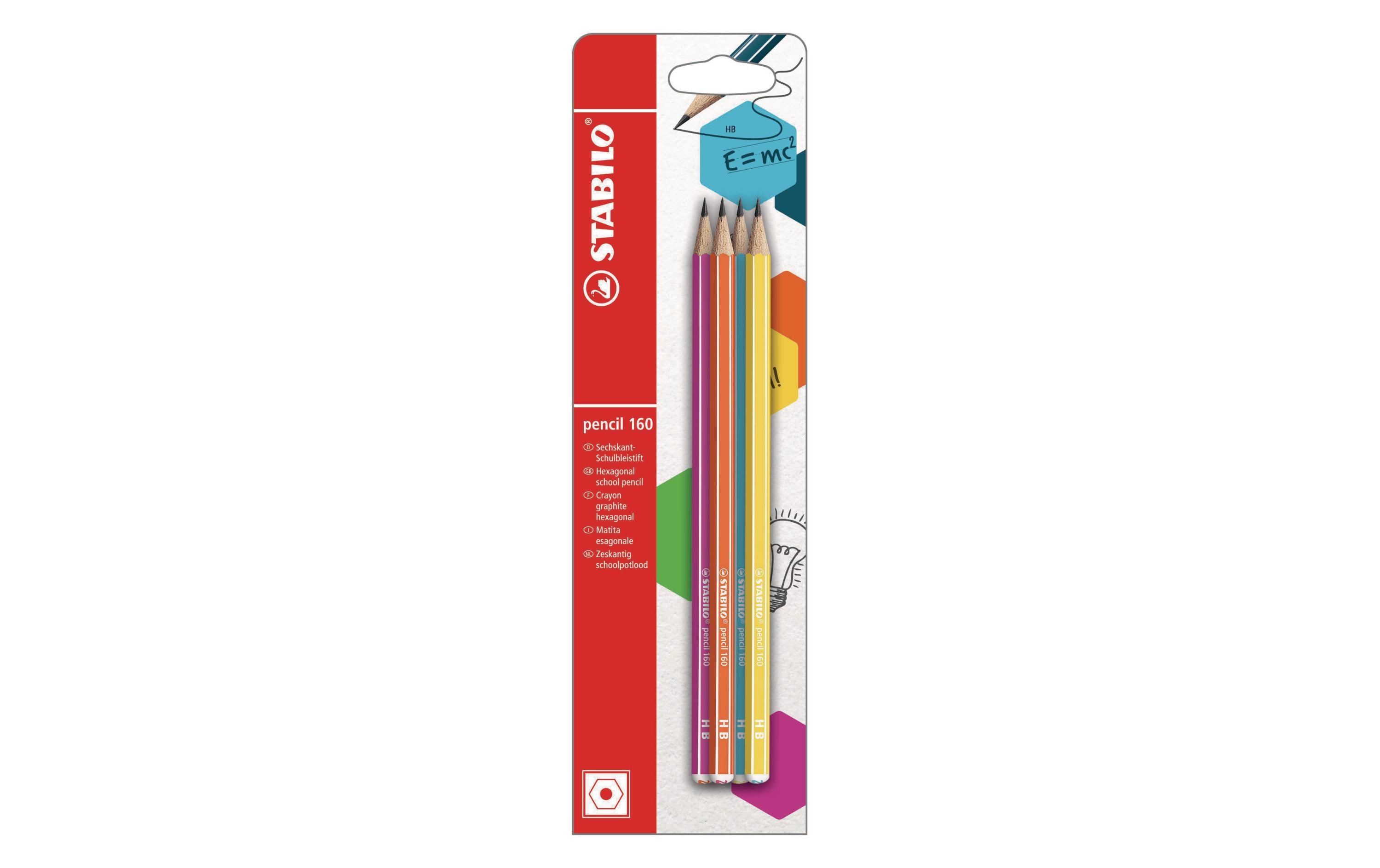 STABILO Bleistift 160 HB 4er Set
