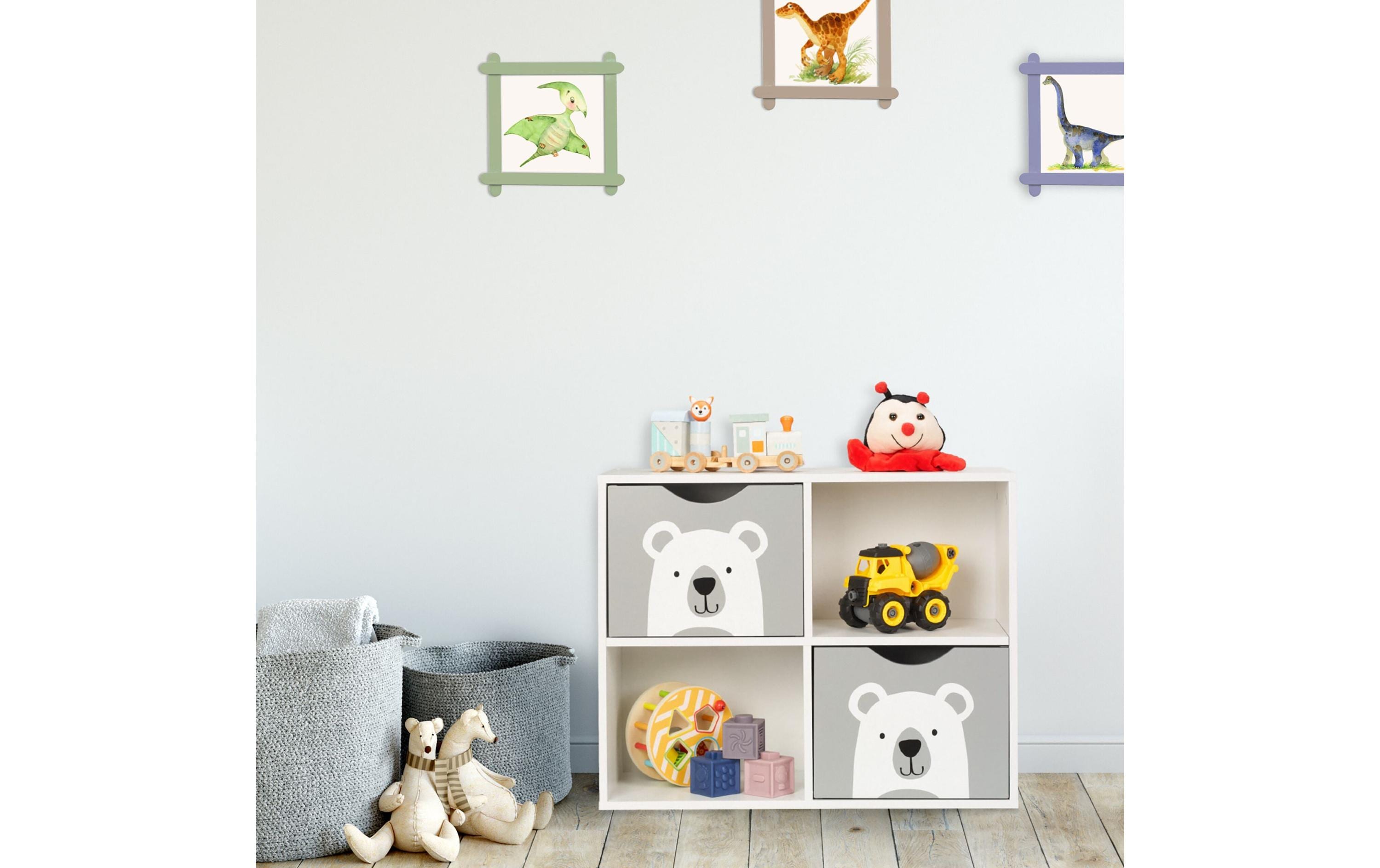 relaxdays Regal Bär, MDF / Kiefern relaxdays Regal Bär, MDF / Kiefern