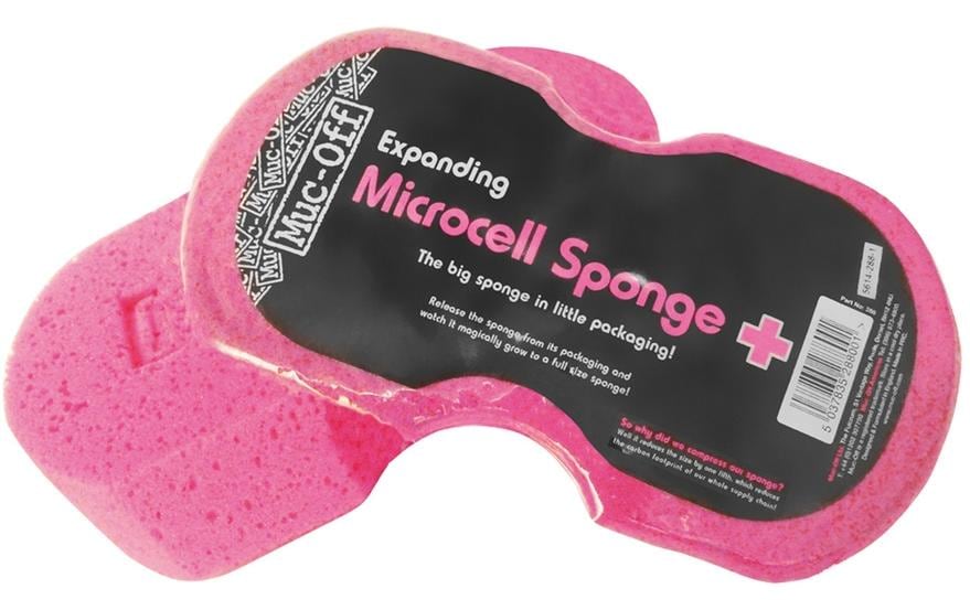 Muc-Off Reinigungsbürste Expanding Sponge Pink