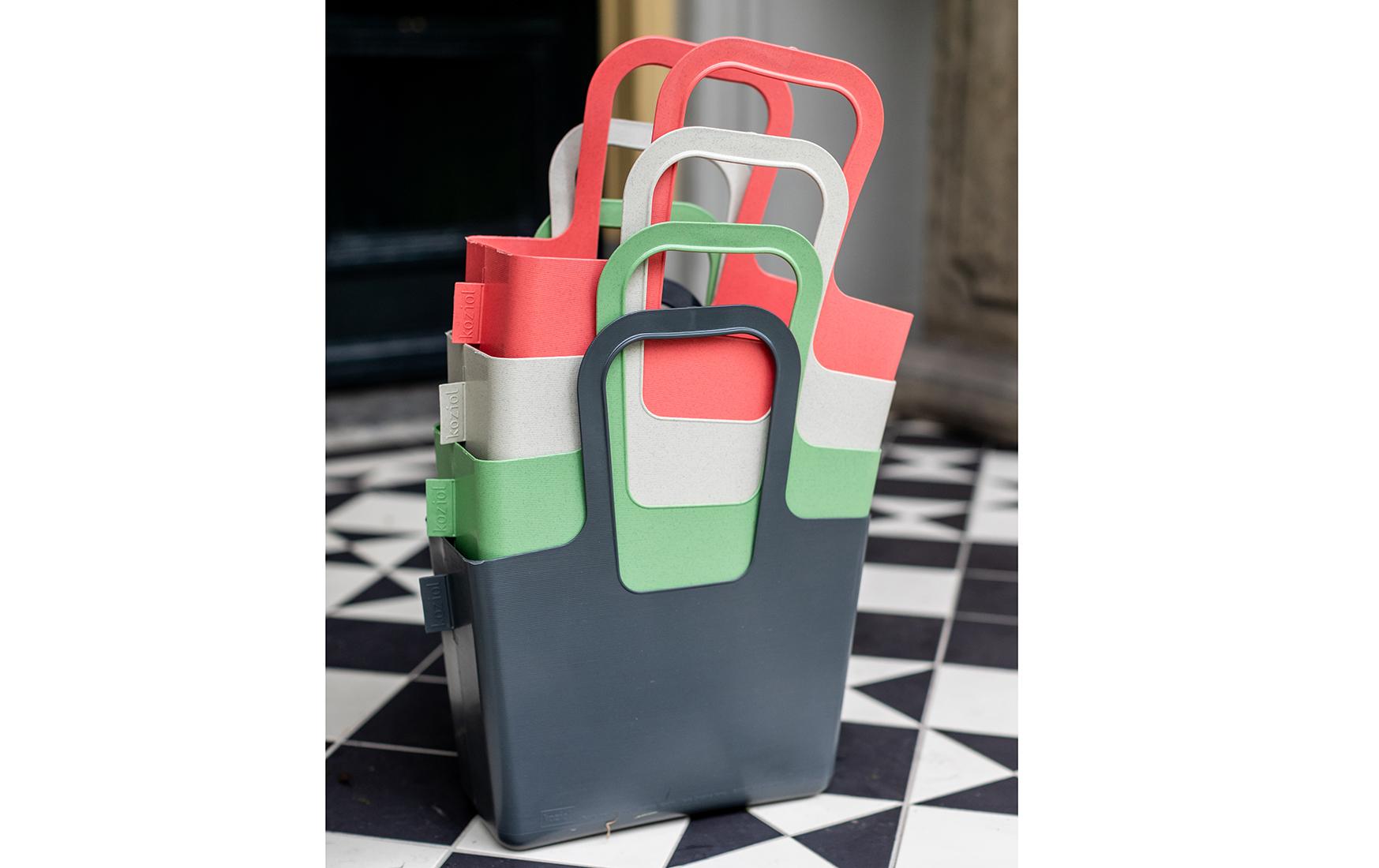 Koziol Einkaufstasche Taschelino Ash Grey Koziol Einkaufstasche Taschelino Ash Grey