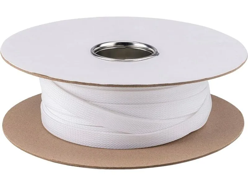 PureMounts Kabelschlauch PM-SOCKS-20W-50 50 m x 20 mm Weiss