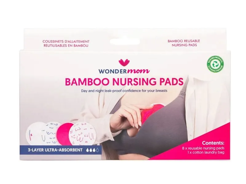 WonderMom Waschbare Stilleinlagen 8 Stück WonderMom Waschbare Stilleinlagen 8 Stück
