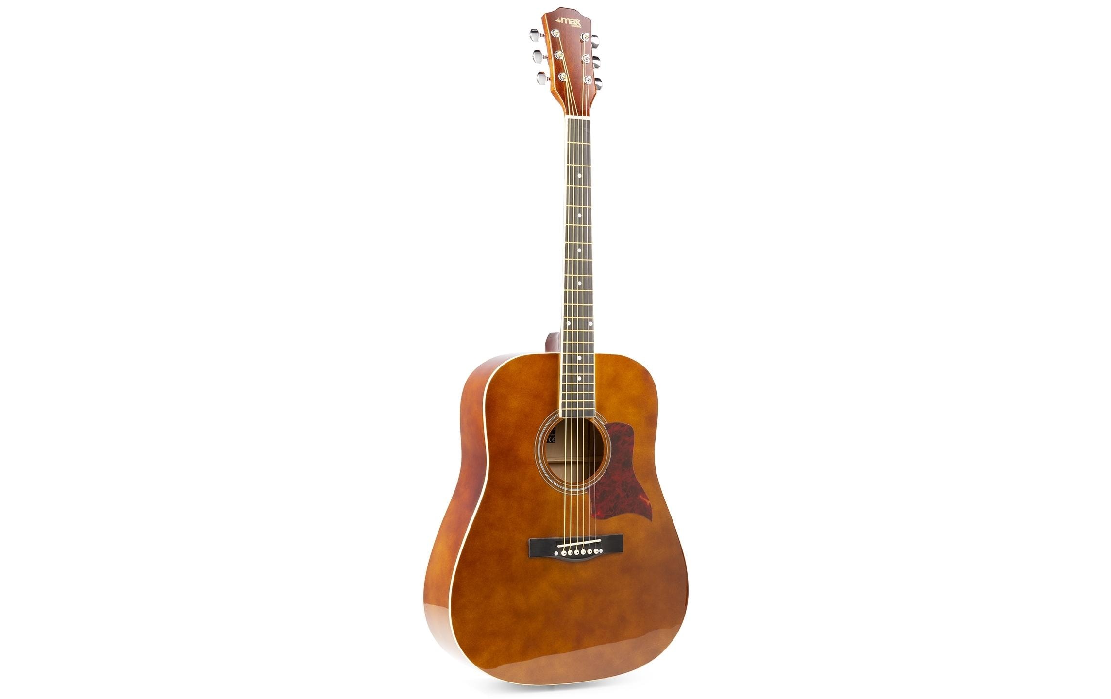 MAX Westerngitarre SoloJam Set Dark Natural